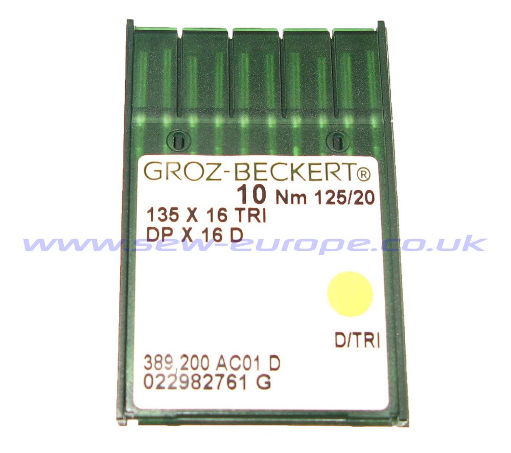 135X16 TRI 135X16 TRI- TRIANGULAR POINT NEEDLES (10 NEEDLES PER PACK) - Image 1