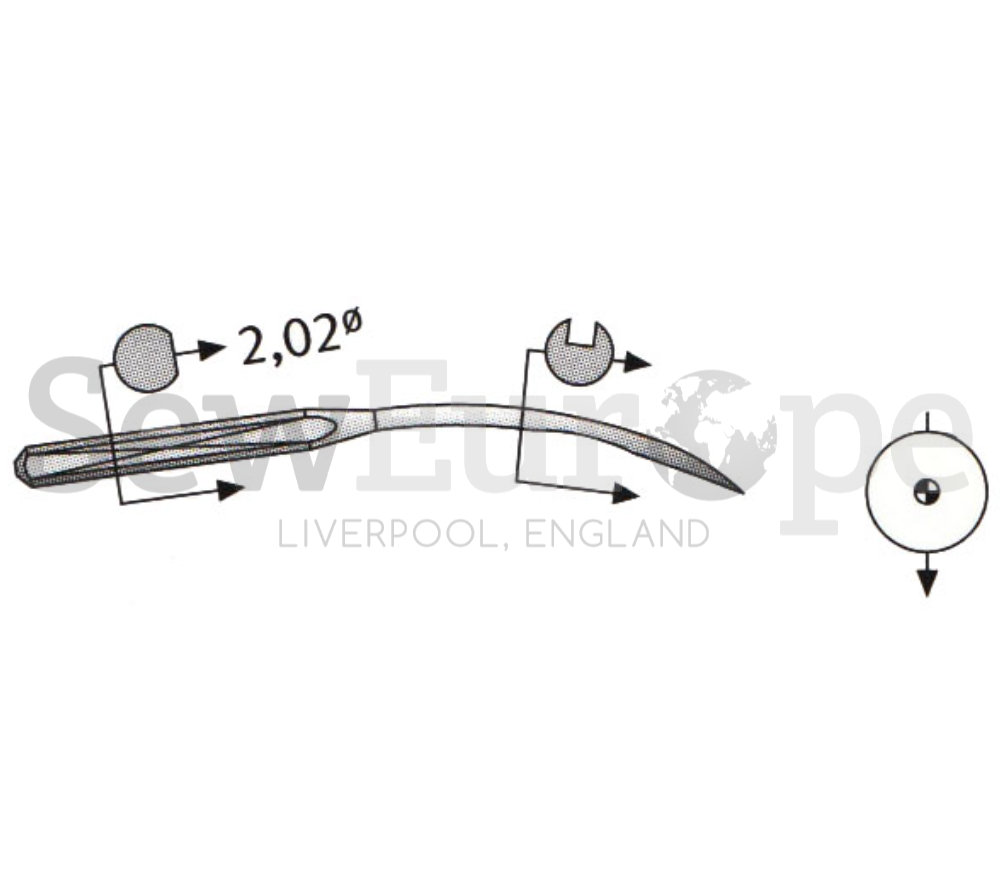 001137_1 UY154GAS SCHMETZ NEEDLES (10 NEEDLES PER PACK) - Image 1